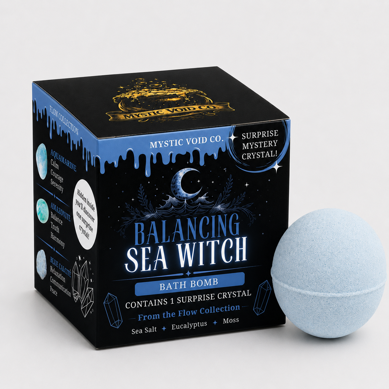 CRYSTAL BATH BOMB | SEA WITCH