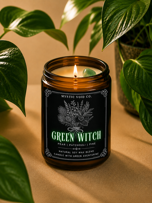 GREEN WITCH CANDLE