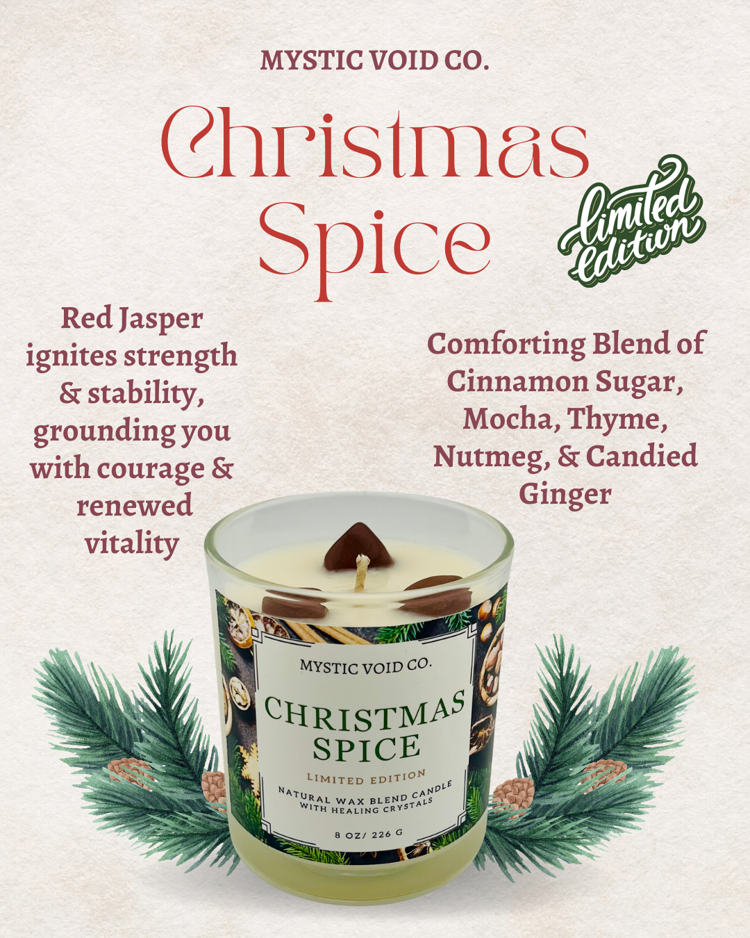 CHRISTMAS SPICE CANDLE