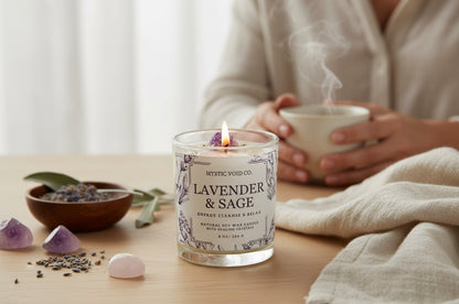 LAVENDER & SAGE CANDLE