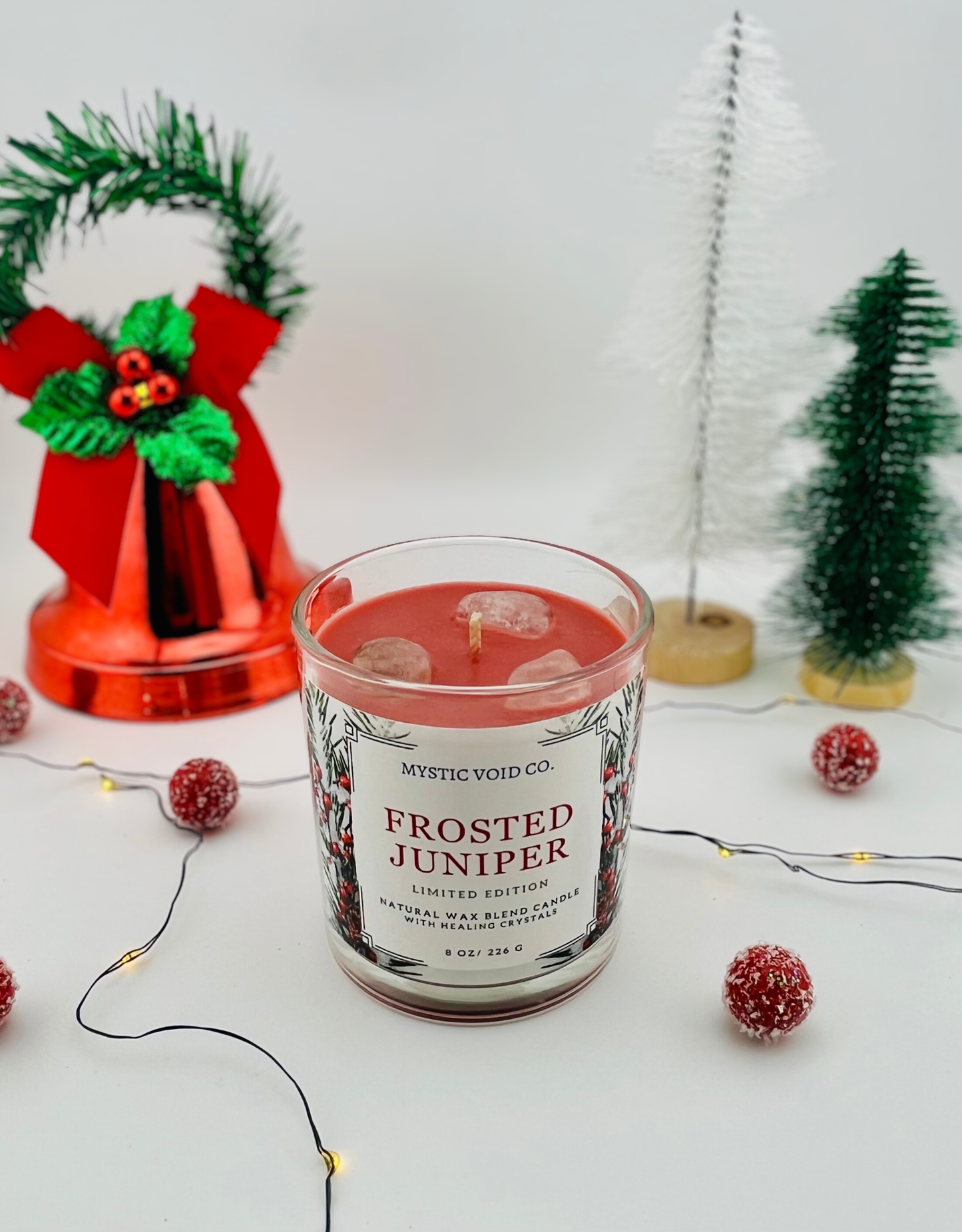 FROSTED JUNIPER CANDLE