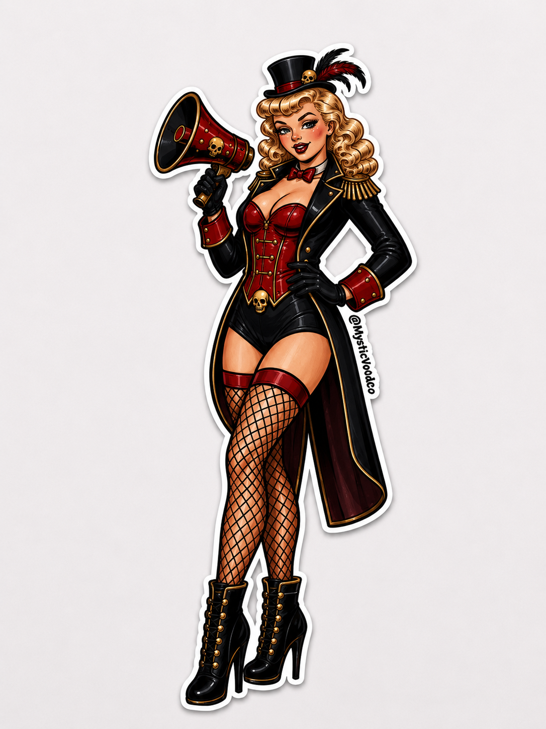 PIN UP STICKERS