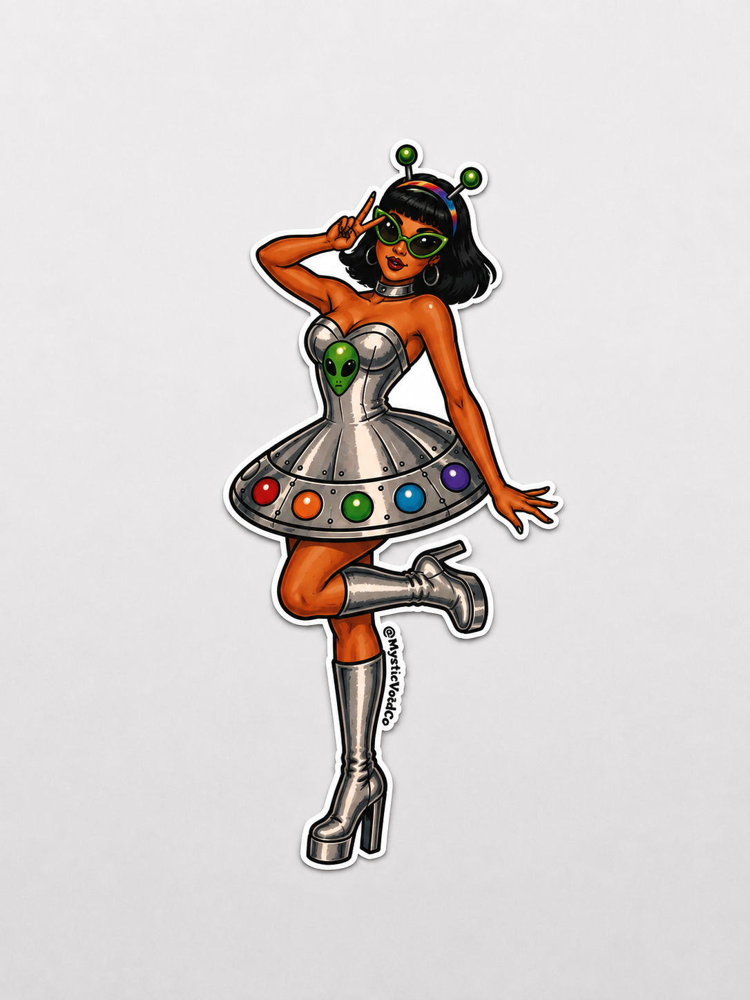 PIN UP STICKERS