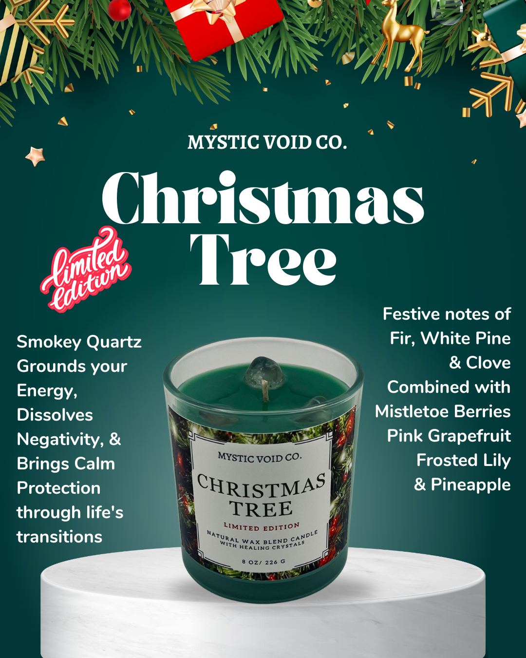 CHRISTMAS TREE CANDLE