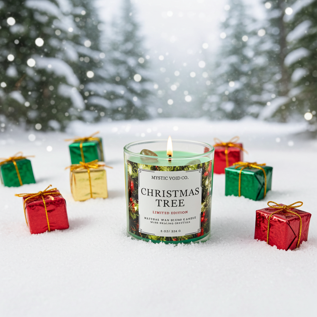 CHRISTMAS TREE CANDLE