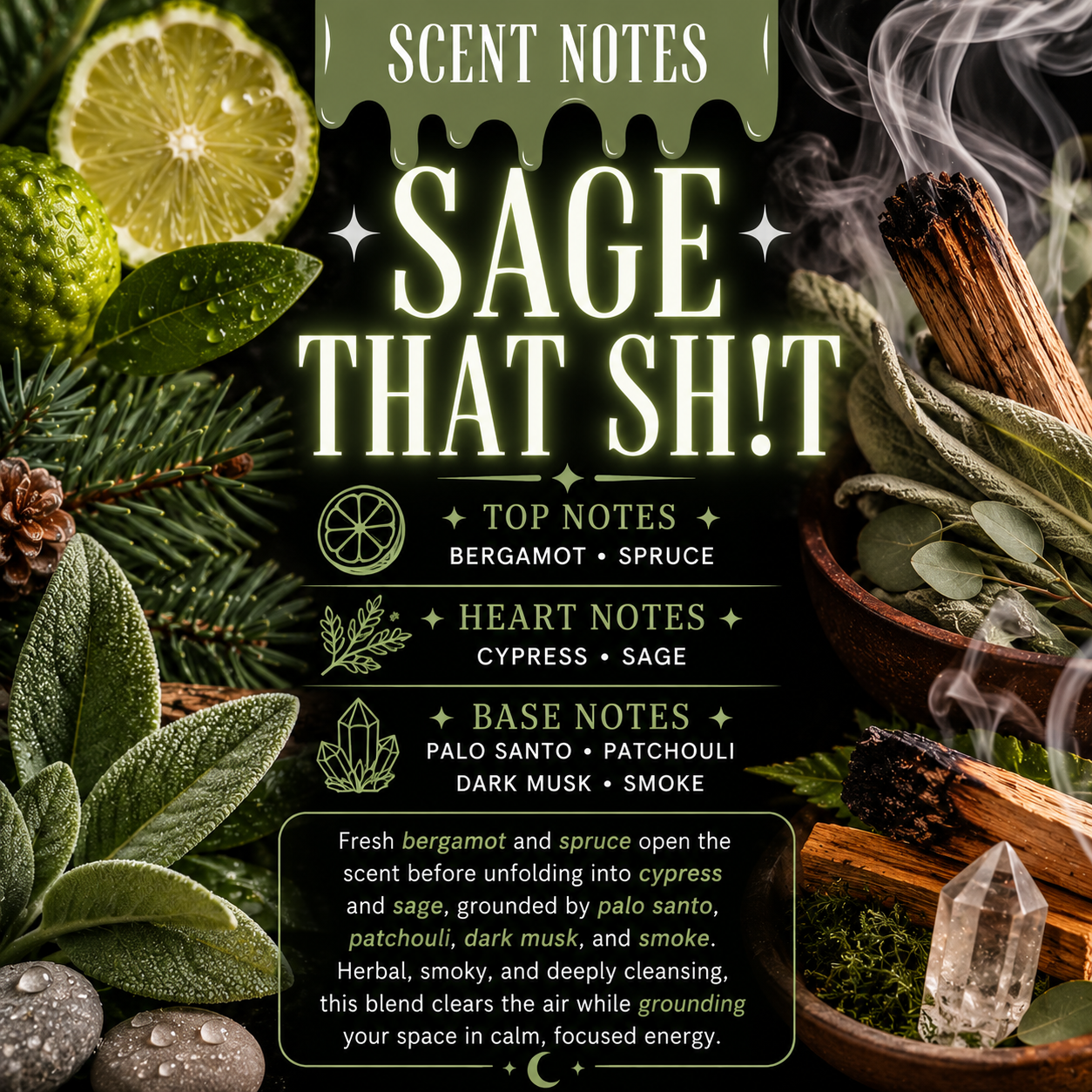 CANDLE | SAGE THAT SH!T