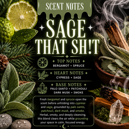 CANDLE | SAGE THAT SH!T