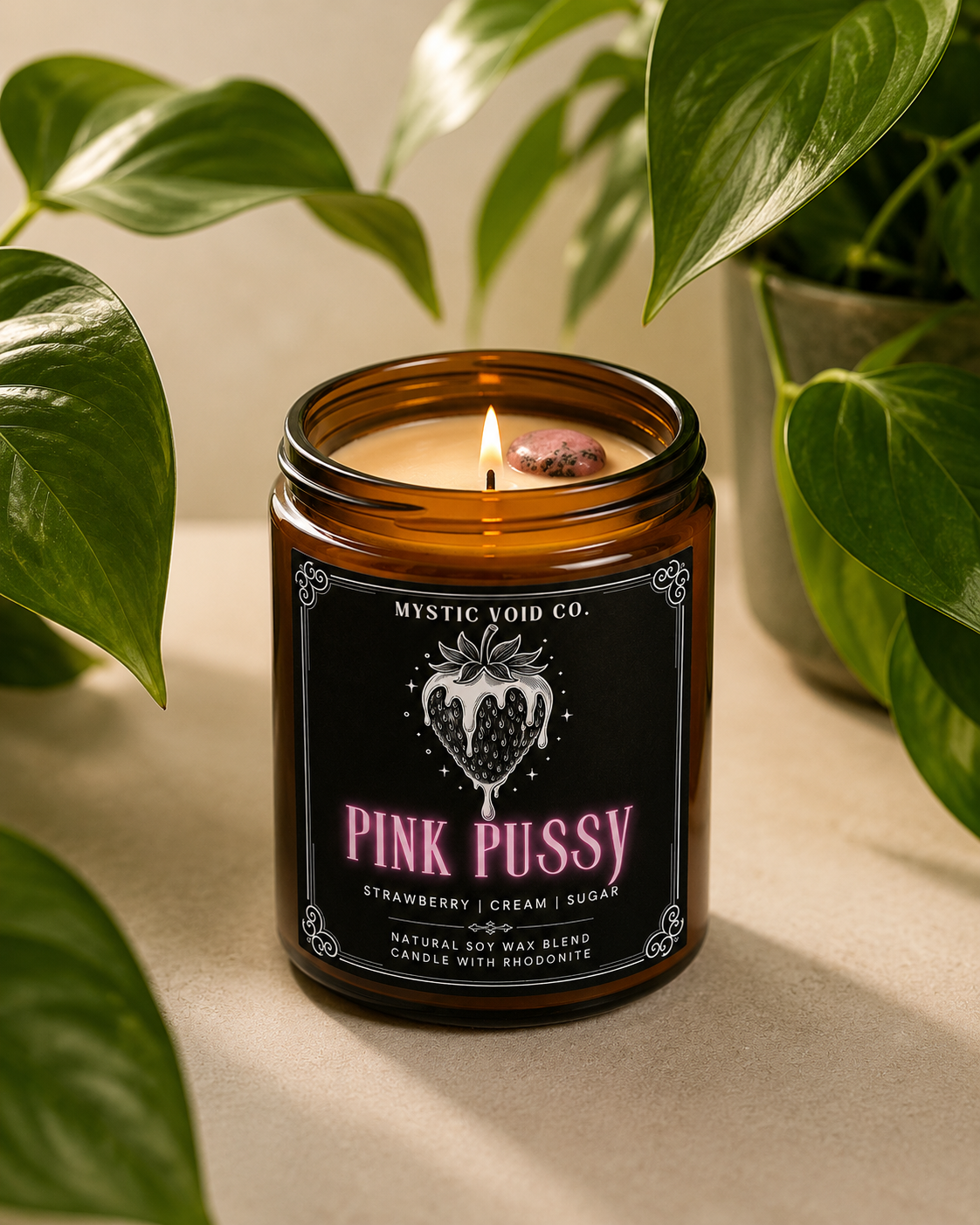 PINK PUSSY CANDLE