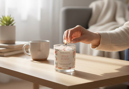 PINK PUSSY CANDLE