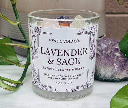 LAVENDER & SAGE CANDLE