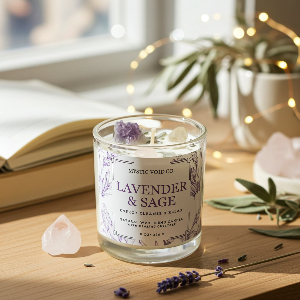 LAVENDER & SAGE CANDLE