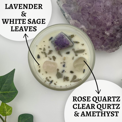 LAVENDER & SAGE CANDLE