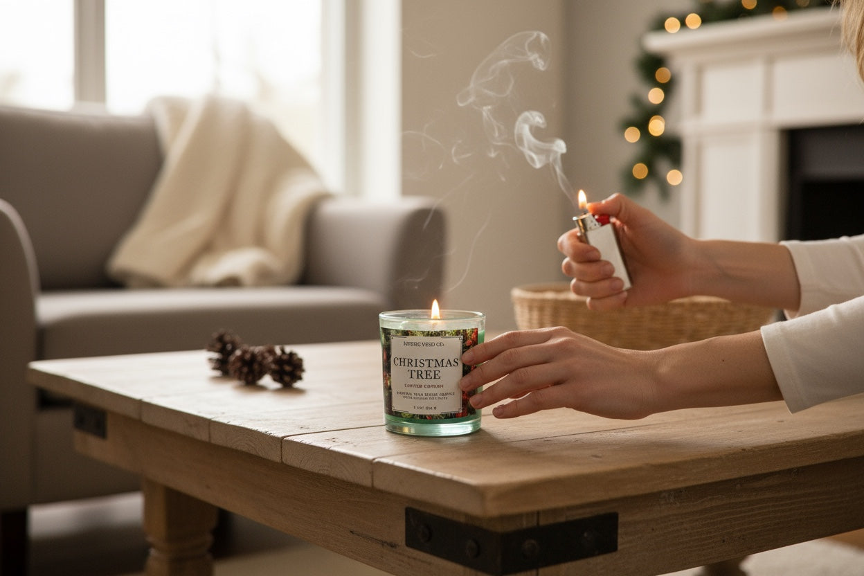 CHRISTMAS TREE CANDLE